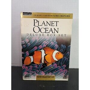 Planet Ocean DVD Deluxe 4 Disc Collector's Box Set Travel Nature Adventure